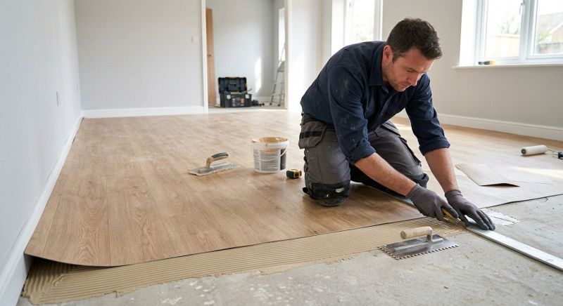 Sheet Flooring Installation in New Braunfels, TX