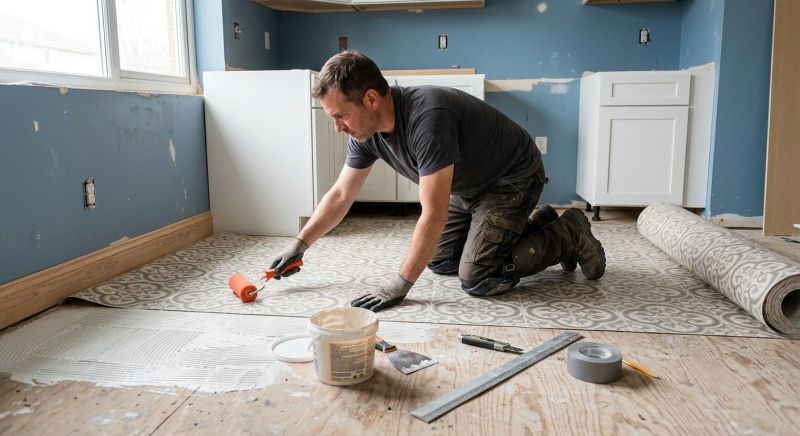 Sheet Flooring Installation in Weatherford, TX