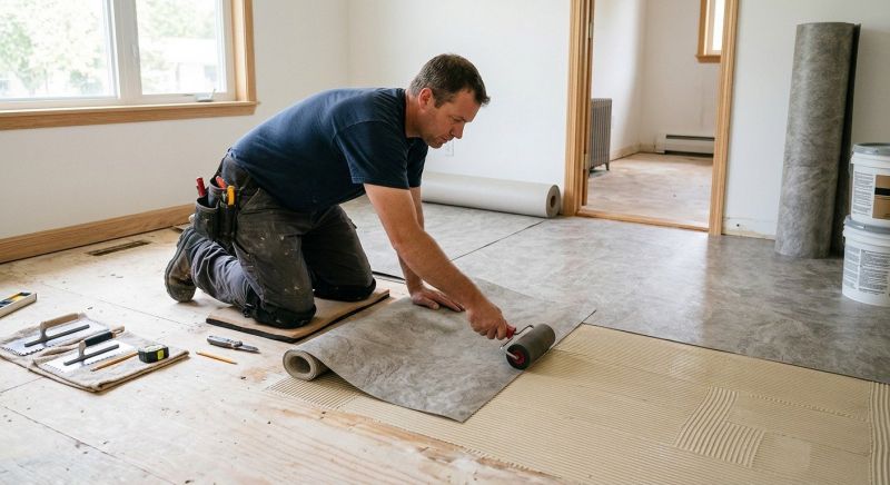 Sheet Vinyl Installation in Dallas, TX